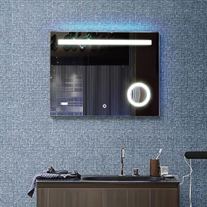 Espejo antiempañante 80x60 c/ luz led touch