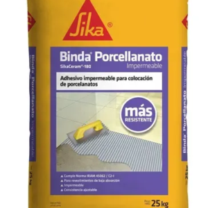 Binda impermeable para porcelanato 25kg