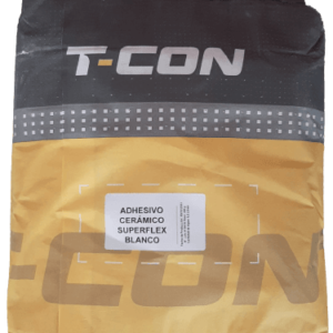 Adhesivo Piscina Superflex 25 Kg Blanco T-CON