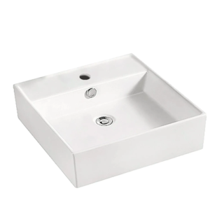 Bacha de apoyo Amelie Blanca, 46x46x16 cm