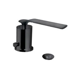 Griferia de bidet monocomando con transferencia negro mate Modena 35mm