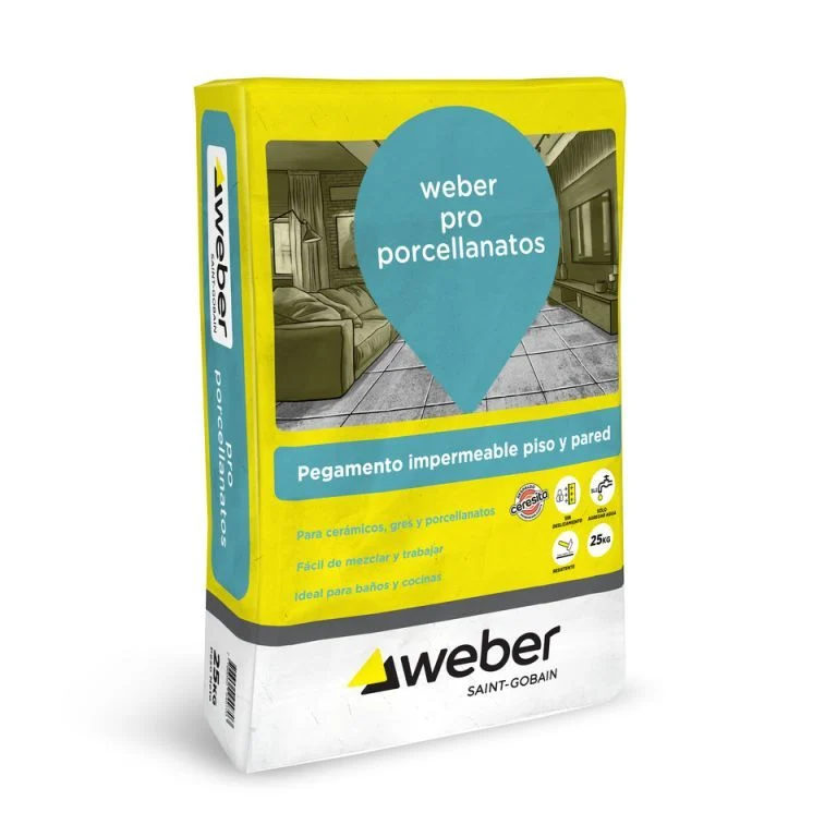 Adhesivo para Porcelanato Weber